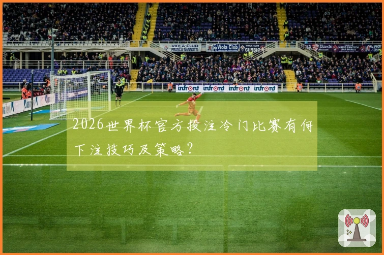 2026世界杯官方投注冷门比赛有何下注技巧及策略?