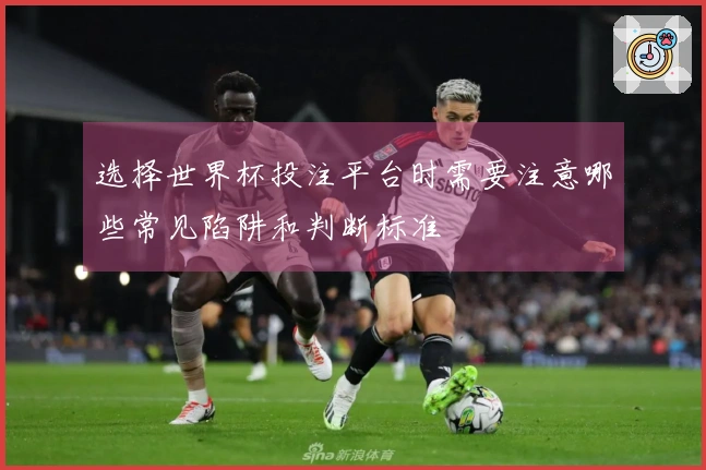 选择世界杯投注平台时需要注意哪些常见陷阱和判断标准